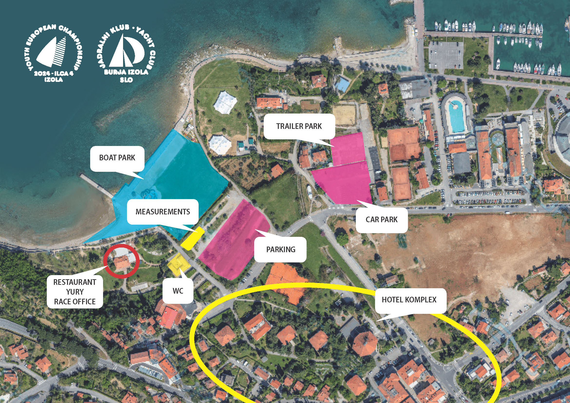 Venue Map 2024 ILCA 4 Youth Europeans   Ilca 2024 Izola  Map Page 1 